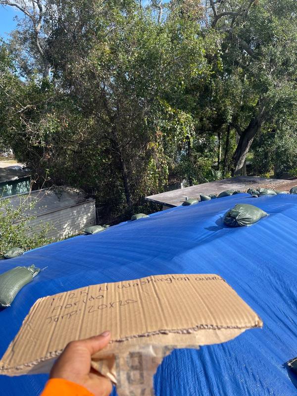 roofing project near N Washington Ave in Clearwater