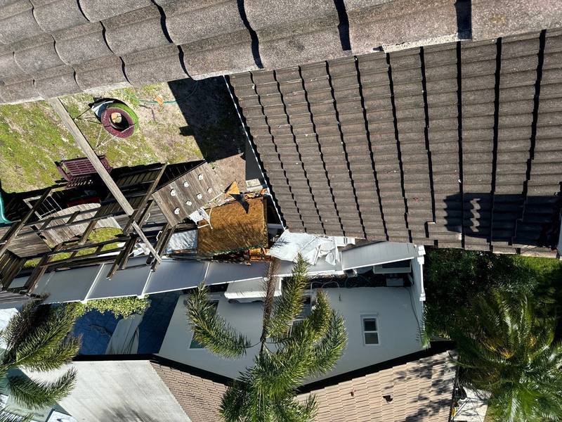 completed roofing project in St. Petersburg FL