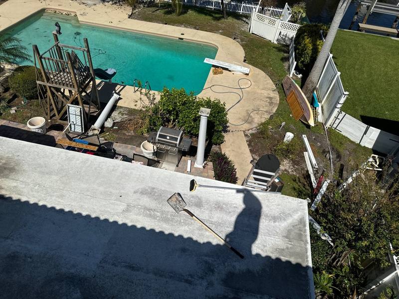completed roofing project in St. Petersburg FL