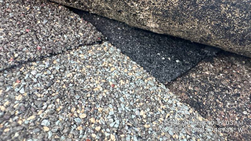residential shingle roof replacement by Hloska Roofing in St. Pete