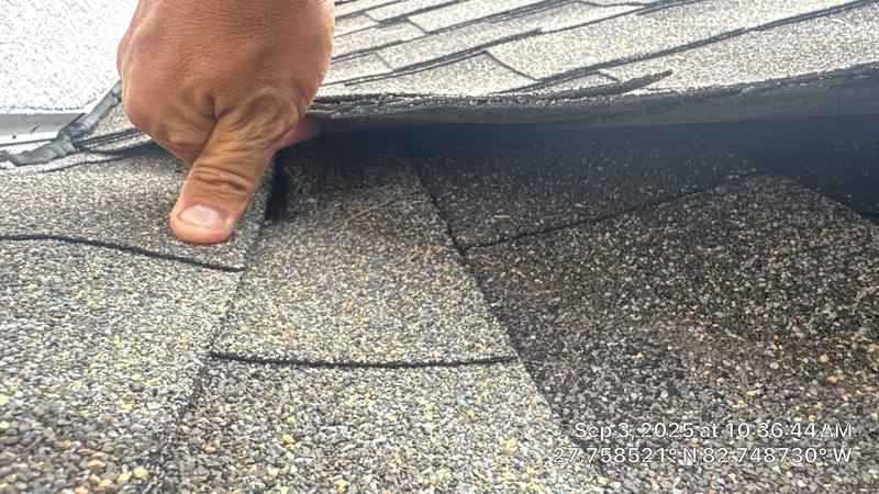 completed roofing project in St. Petersburg FL