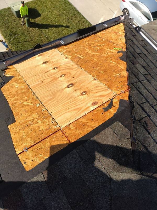 completed roofing project in Riverview FL