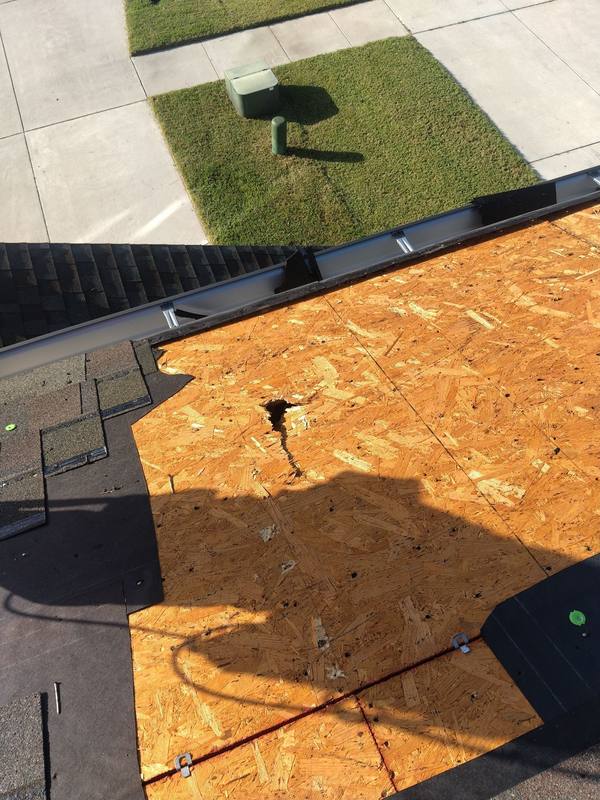 residential shingle roof replacement by Hloska Roofing in Riverview