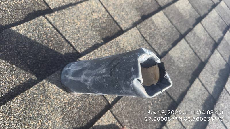 completed roofing project in Largo FL