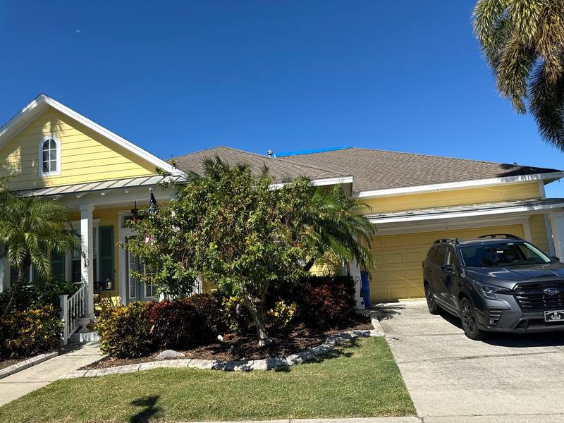 roofing project near Islebay Dr in Apollo Beach