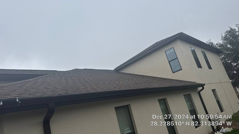 residential shingle roof replacement by Hloska Roofing in Wesley Chapel