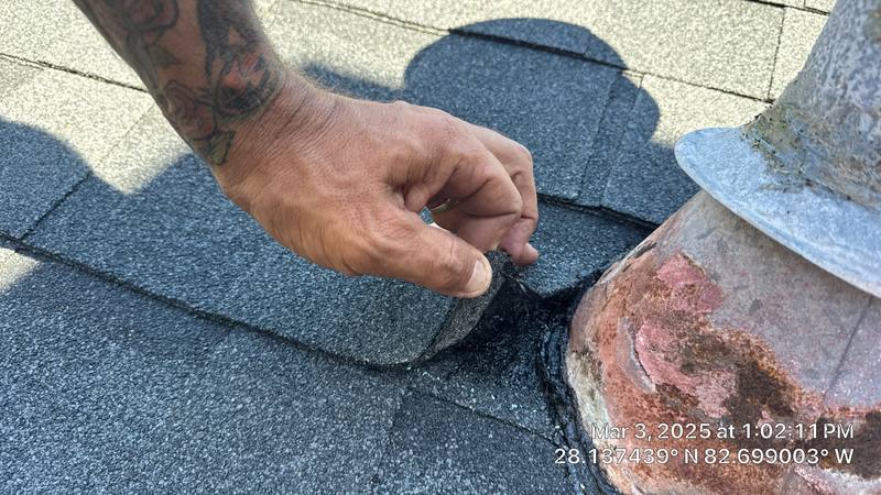 roofing project near Kensington Trace in Tarpon Springs