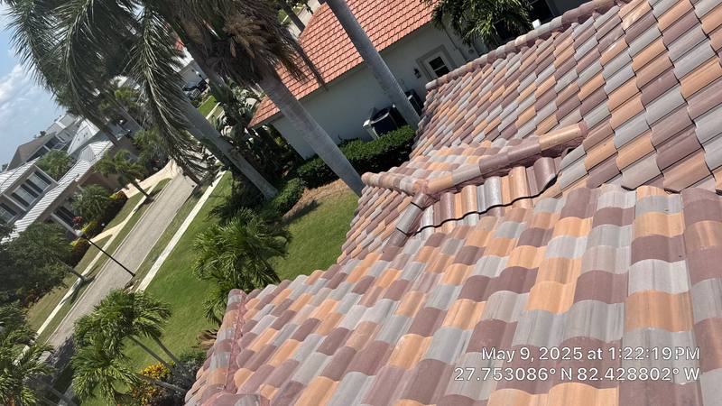 completed roofing project in Apollo Beach FL