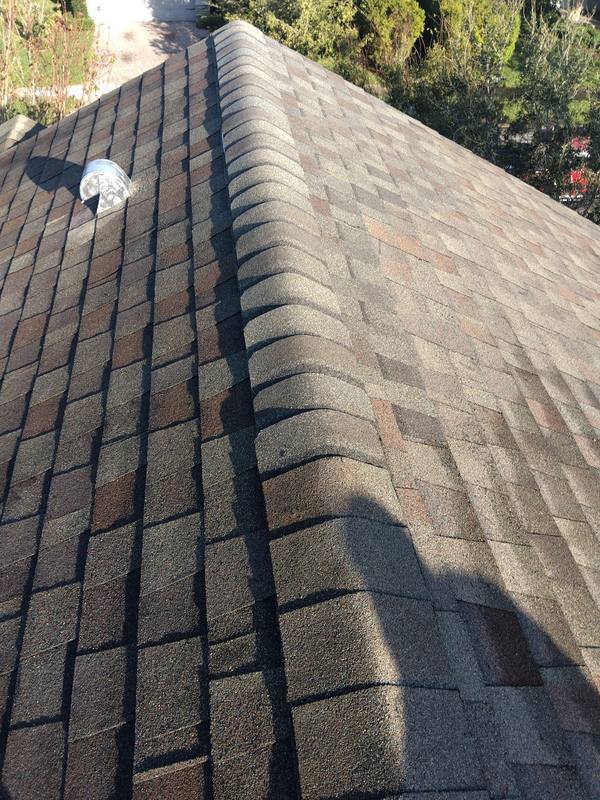 completed roofing project in Odessa FL