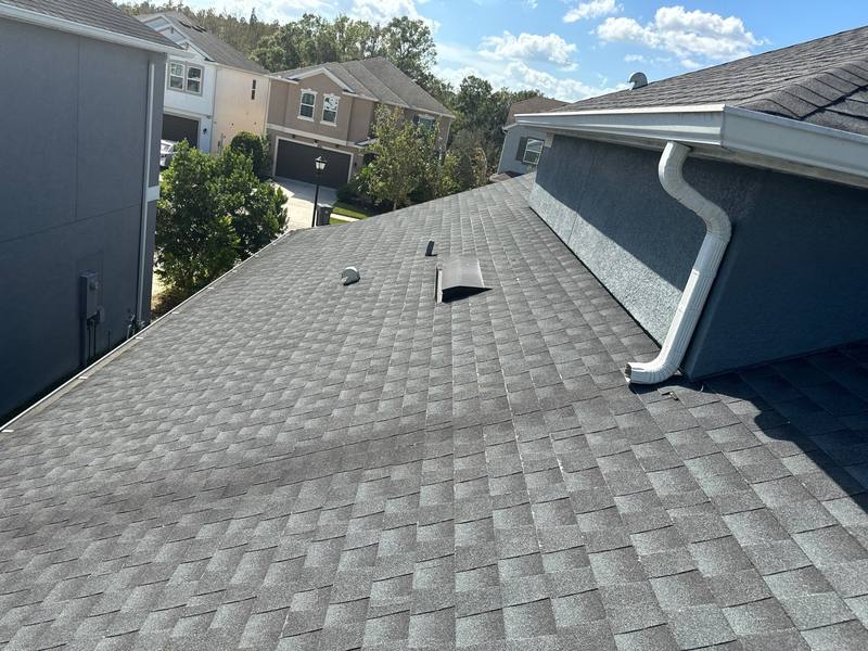 residential shingle roof replacement by Hloska Roofing in Tampa
