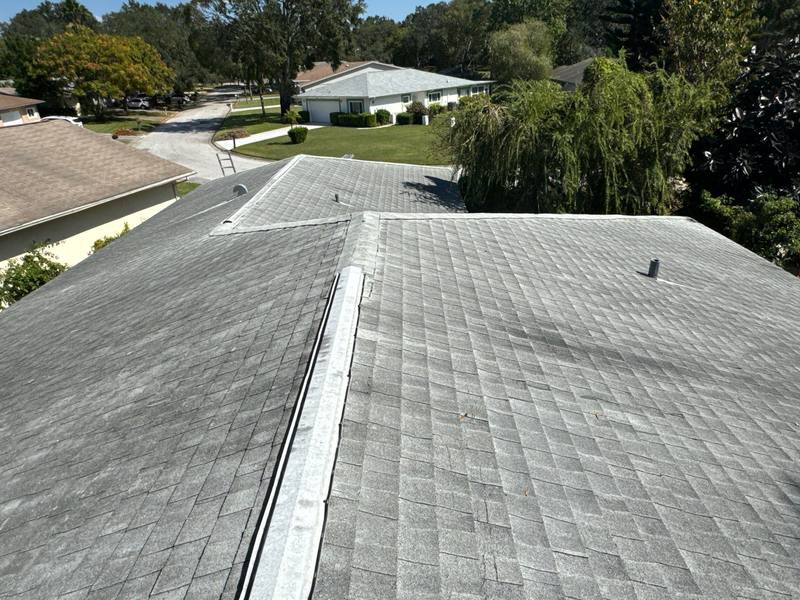 completed roofing project in Hudson FL