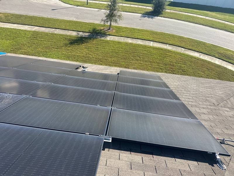 completed roofing project in Zephyrhills FL