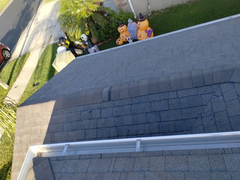 completed roofing project in Wesley Chapel FL