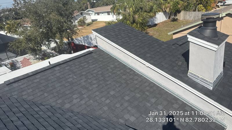 roofing project near Greenleaf Way in Tarpon Springs