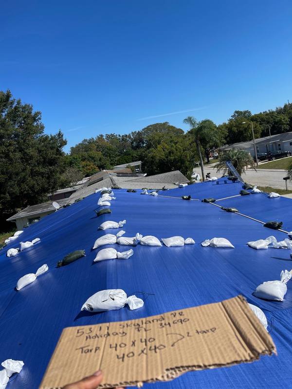 roofing project near Skyland Dr in Holiday