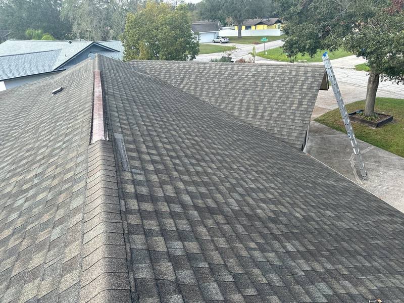 completed roofing project in Brandon FL
