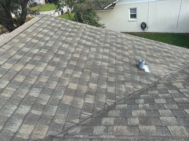 residential shingle roof replacement by Hloska Roofing in Brandon