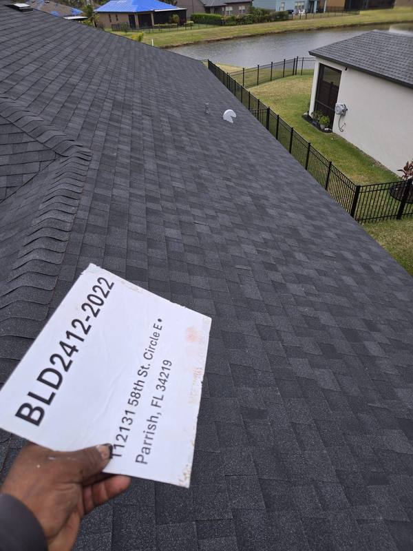 roofing project near 58th St. Circle E in Parrish