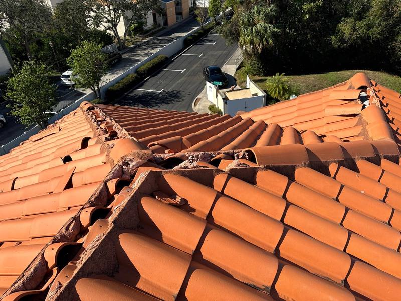 roofing project near 101st Ave N in St. Pete