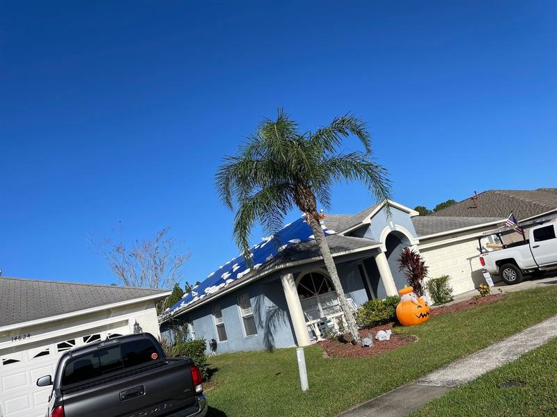 roofing project near Corkwood Dr in Tampa