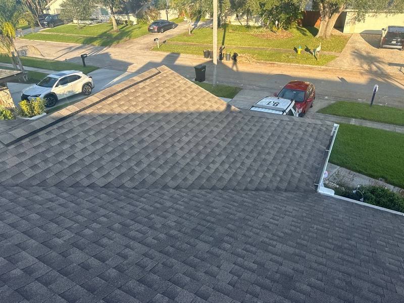 completed roofing project in Tampa FL