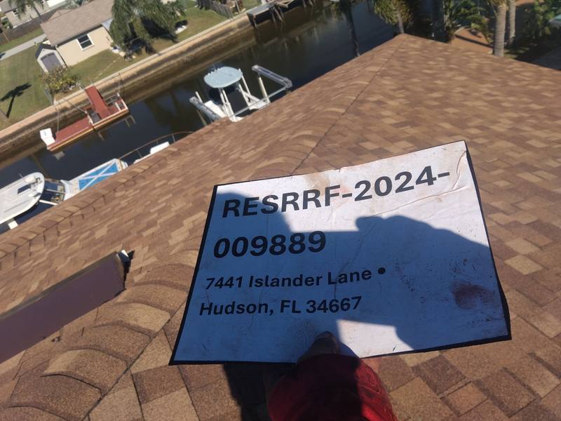 residential shingle roof replacement by Hloska Roofing in Hudson