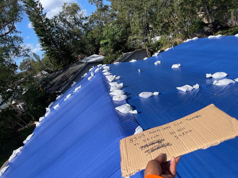 completed roofing project in Tampa FL