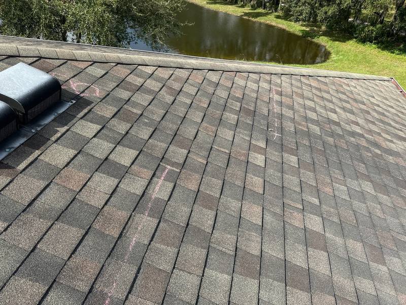 residential shingle roof replacement by Hloska Roofing in Wesley Chapel