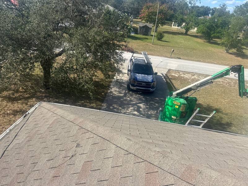 completed roofing project in Spring Hill FL