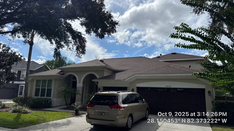 roofing project near Mandarin Grove Pl in Tampa