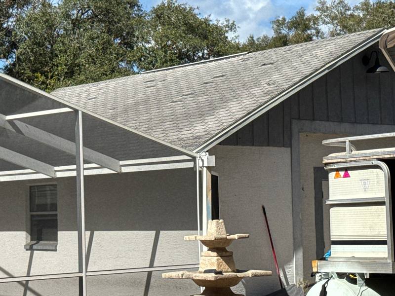 completed roofing project in Hudson FL