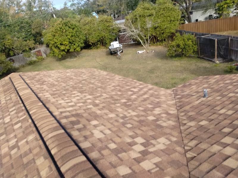 completed roofing project in St. Petersburg FL