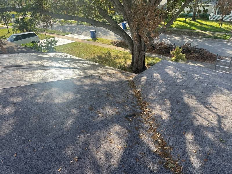 completed roofing project in St. Petersburg FL