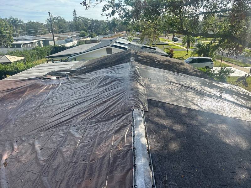 roofing project near 27th Ave N in St. Pete