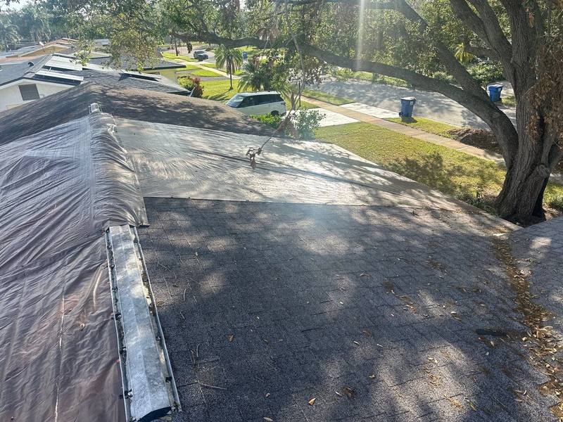 residential roof replacement by Hloska Roofing in St. Pete