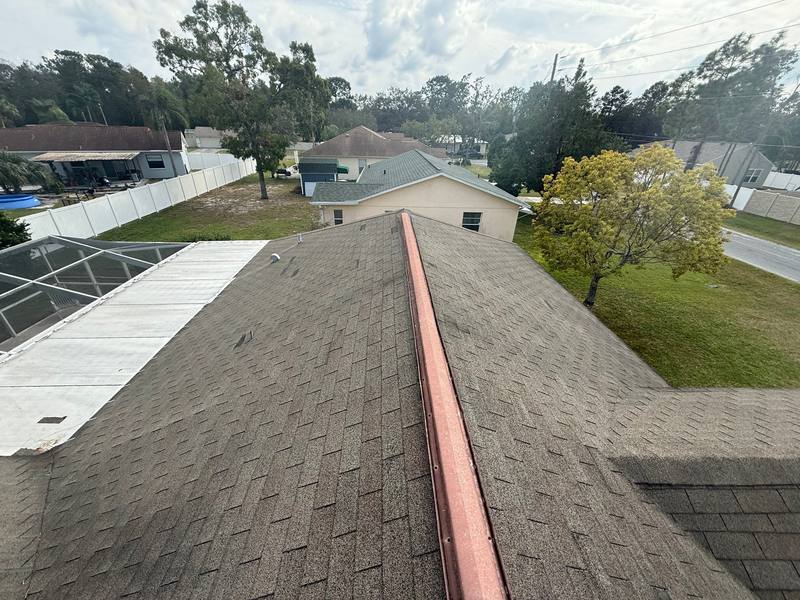 completed roofing project in Spring Hill FL
