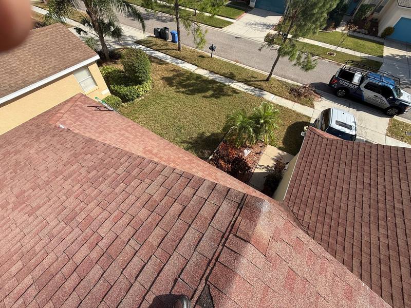 roofing project near Laurel Brook Rd in Riverview