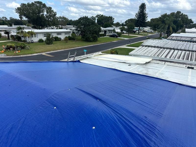 residential roof replacement by Hloska Roofing in Palm Harbor