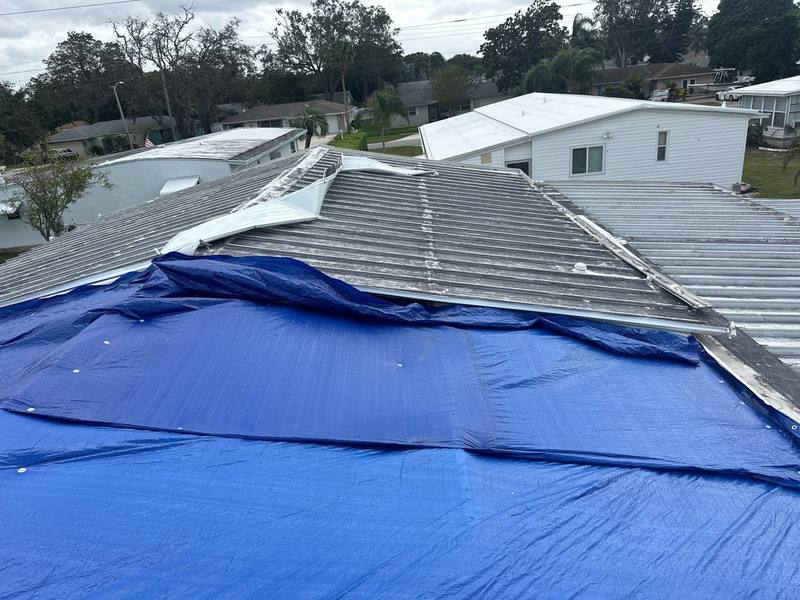 residential roof replacement by Hloska Roofing in Palm Harbor