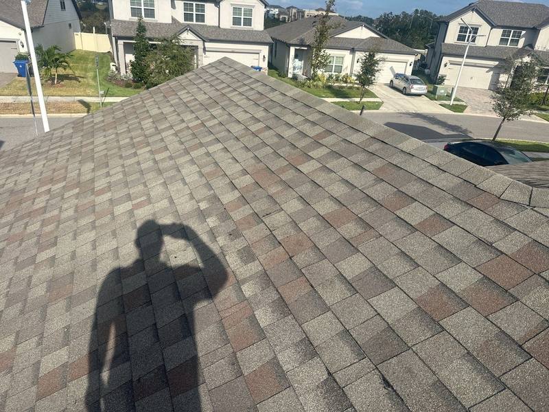 residential roof replacement by Hloska Roofing in Wesley Chapel