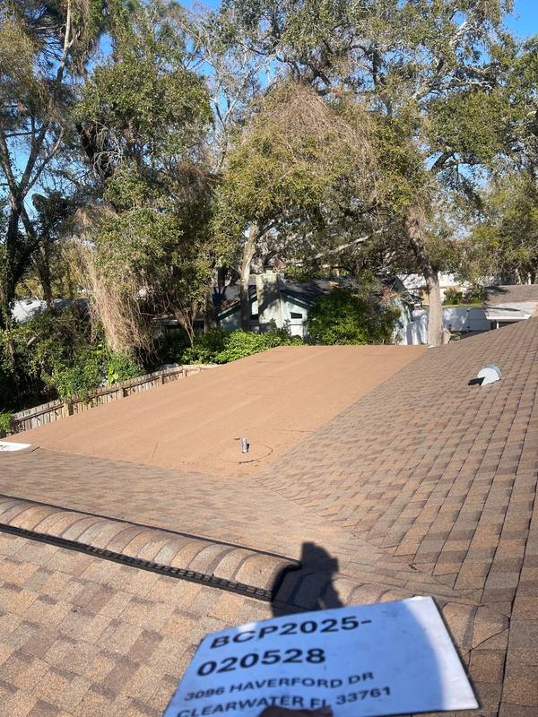 residential shingle roof replacement by Hloska Roofing in Clearwater