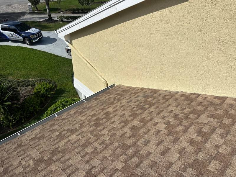 residential shingle roof replacement by Hloska Roofing in Lutz