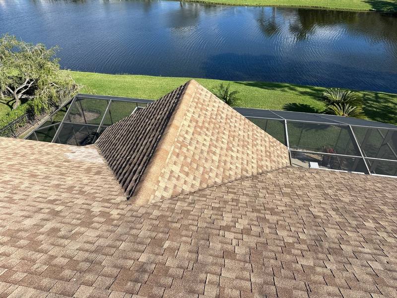 roofing project near Cheval Blvd in Lutz