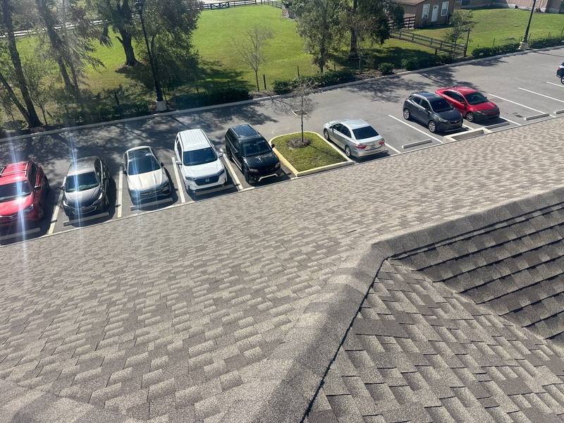 completed roofing project in Lutz FL