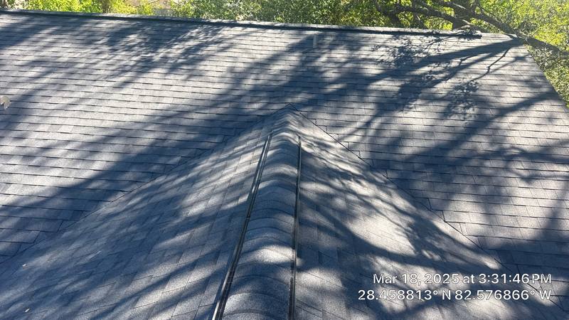 completed roofing project in Spring Hill FL