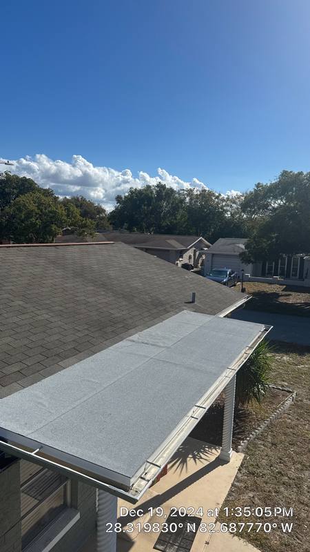 roofing project near Nome Ave in Port Richey