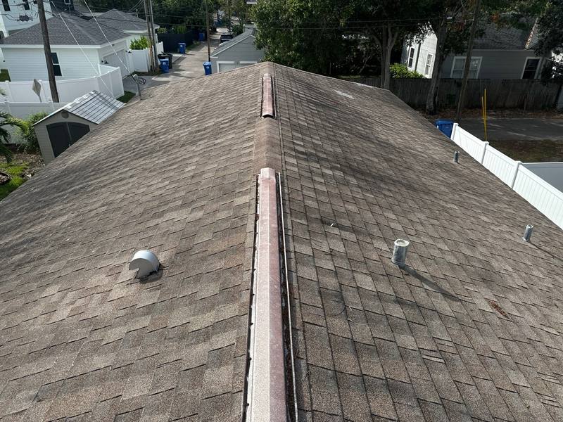 completed roofing project in St. Petersburg FL