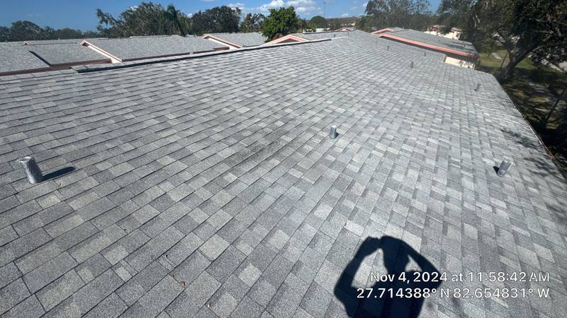 residential roof replacement by Hloska Roofing in St. Petersburg