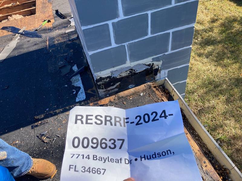 roofing project near Bayleaf Dr in Hudson