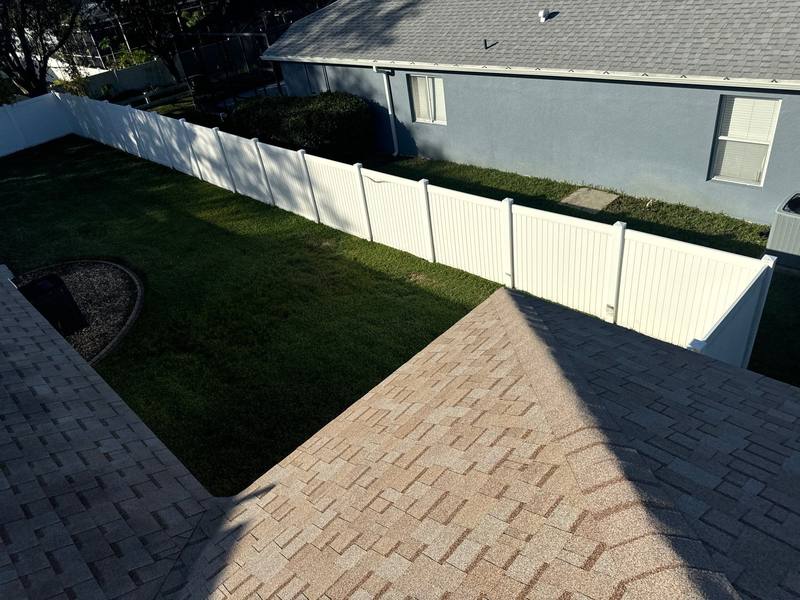completed roofing project in Land O Lakes FL